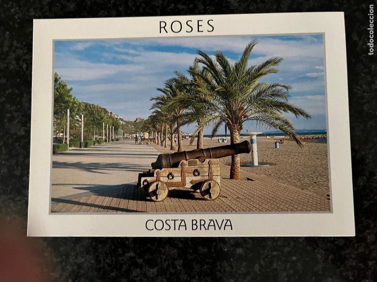 Postales: postal Roses Girona sin circular