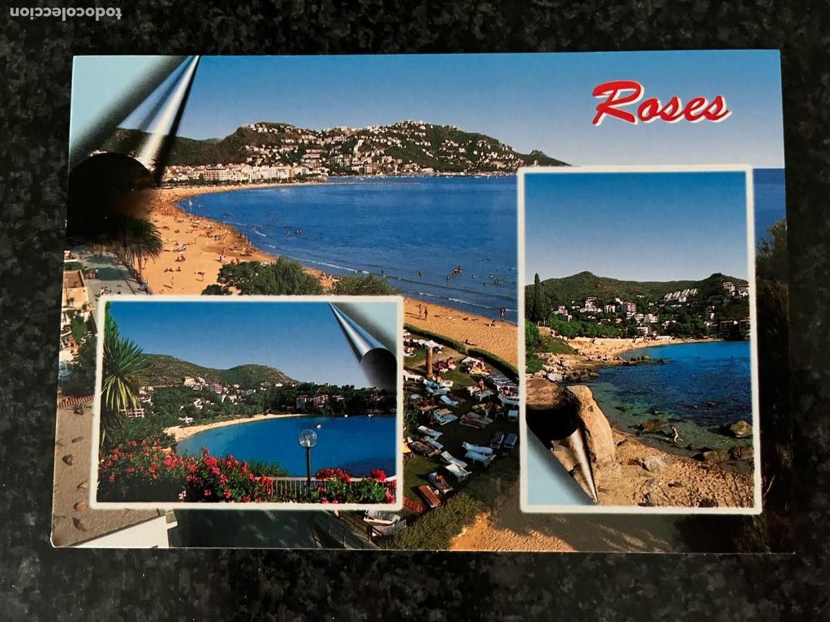 Postales: postal Roses Girona sin circular - Foto 1