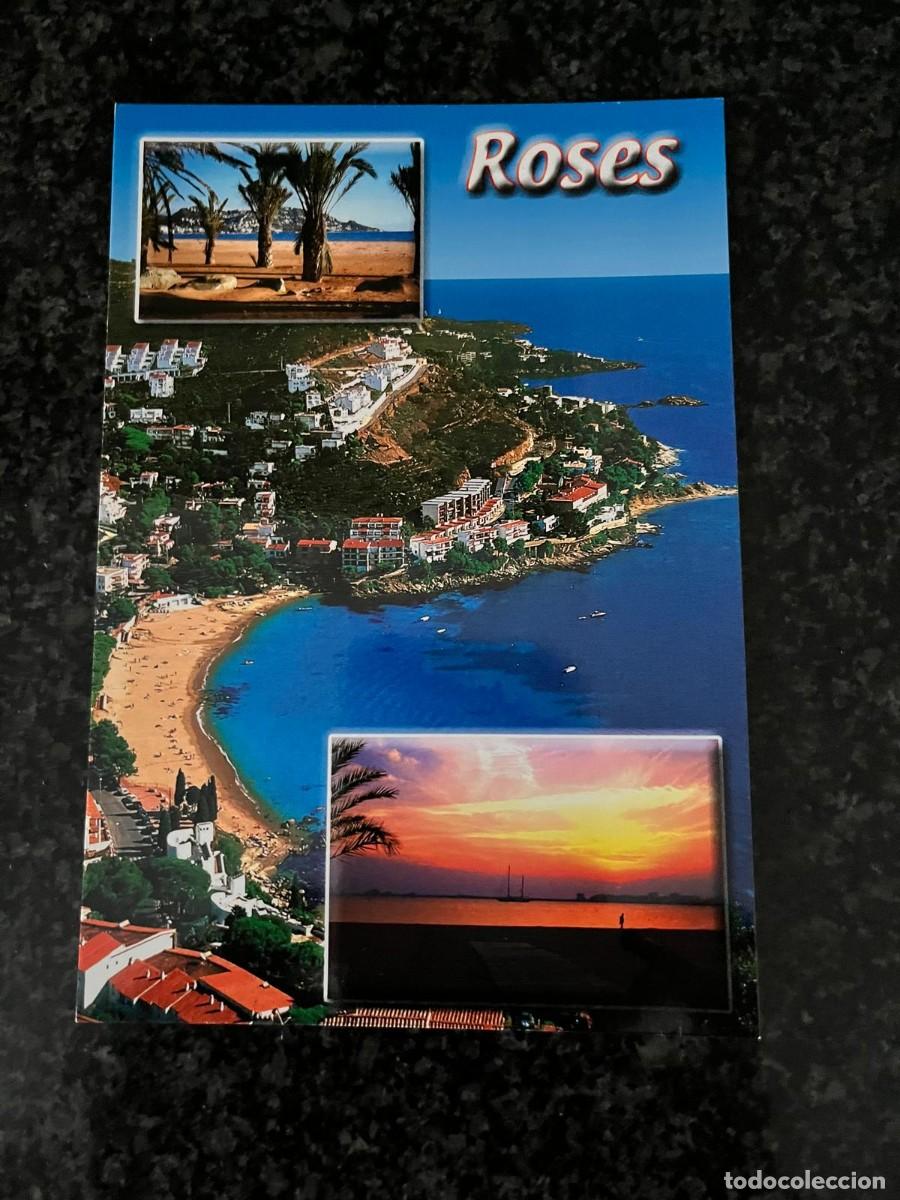 Postales: postal Roses Girona sin circular
