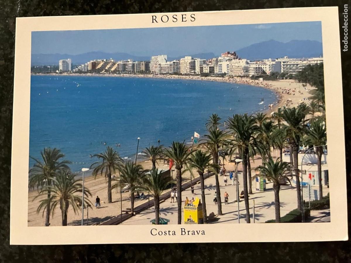 Postales: postal Roses Girona sin circular