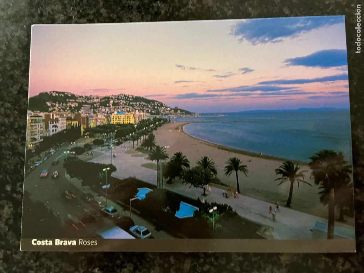 Postales: postal Roses Girona sin circular
