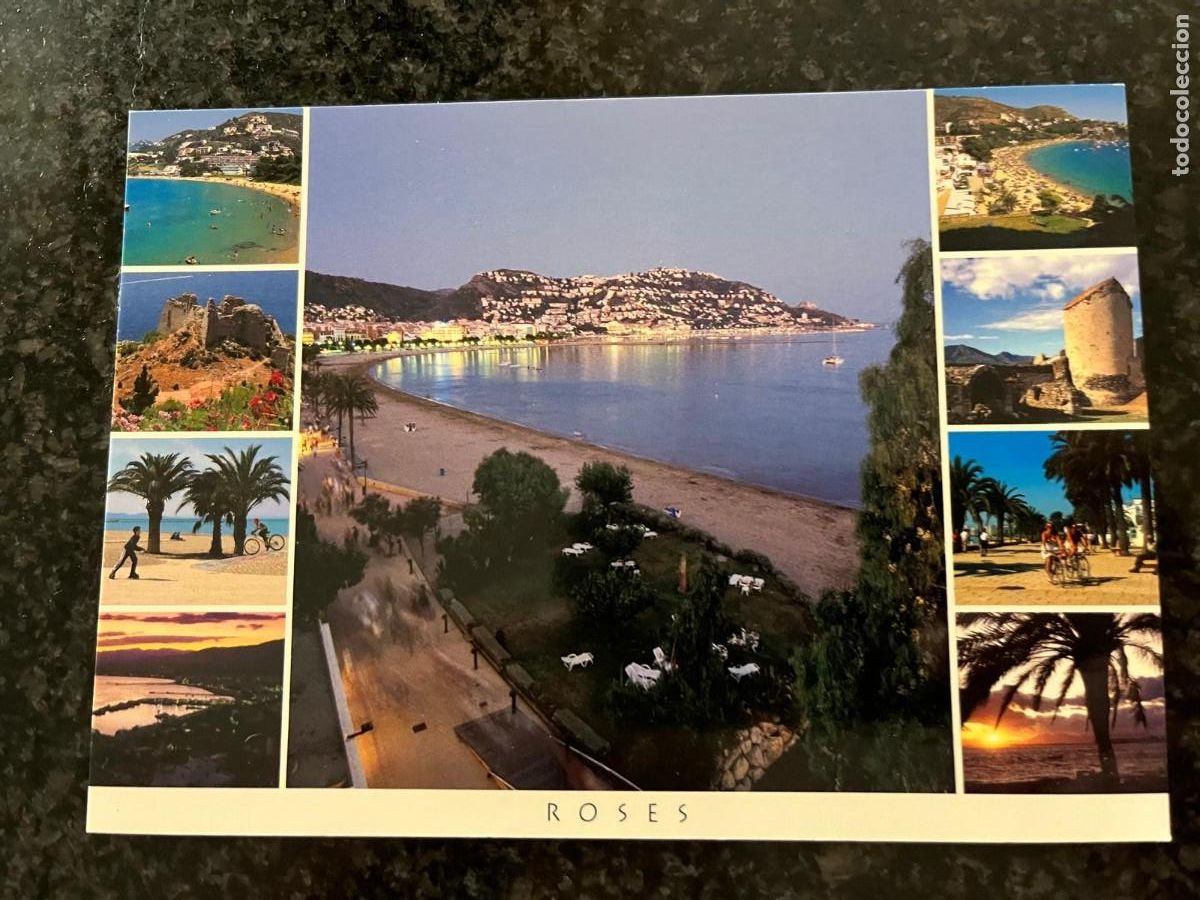 Postales: postal Roses Girona sin circular - Foto 1
