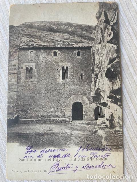Postales: SANT MIQUEL DEL FAY , N&ordm; 13 ENTRADA A LA FONDA. H.PRATS. Barcelona.