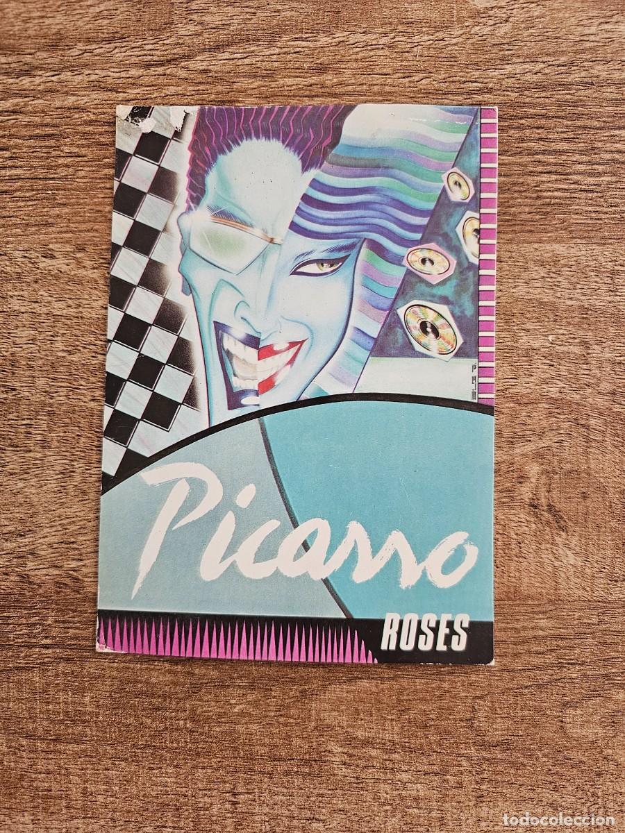 Postales: PICASSO ROSES DISCOTECA - POSTAL dise&ntilde;ada por BUG ROGERS