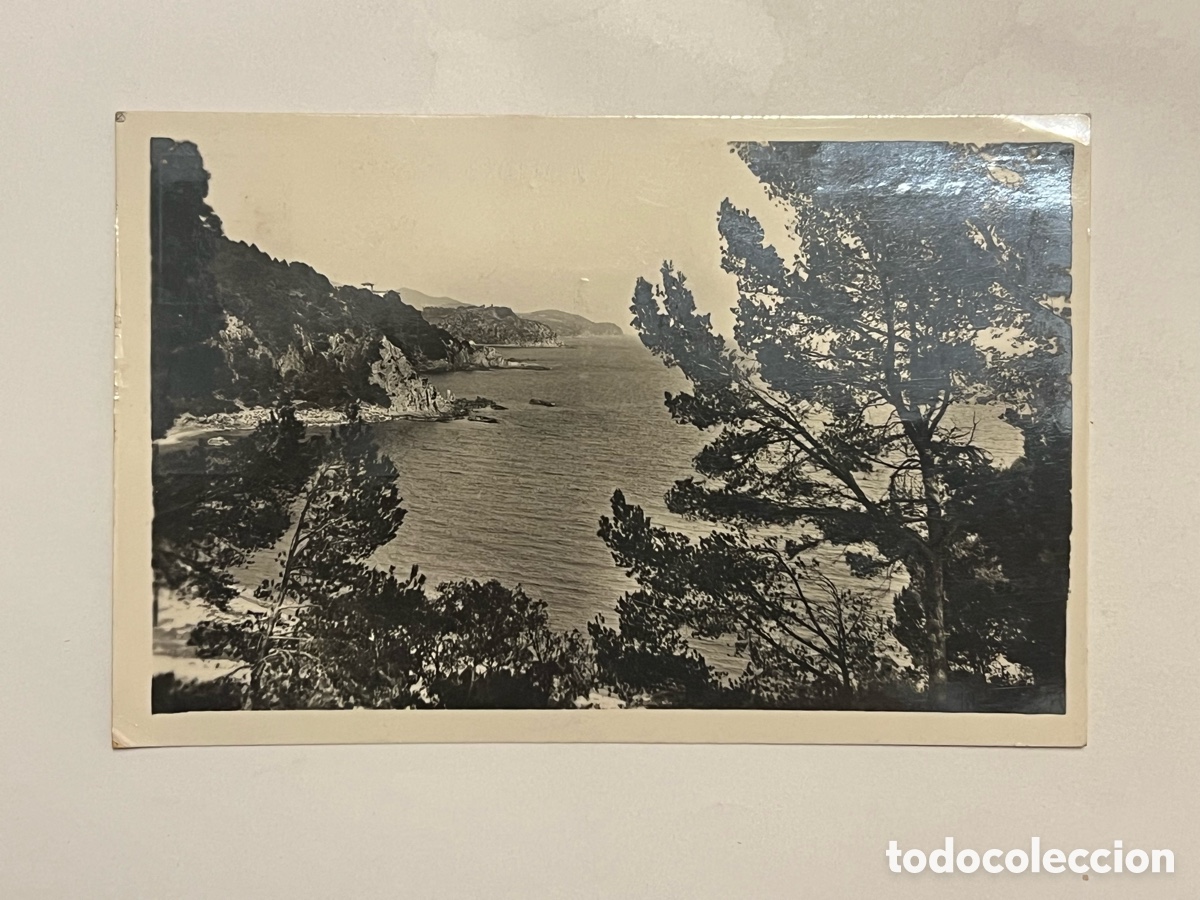 Postales: LLORET DE MAR (Girona) Postal Santa Cristina. Vista Levante. Editorial Fotogr&aacute;fica (h.1945?)