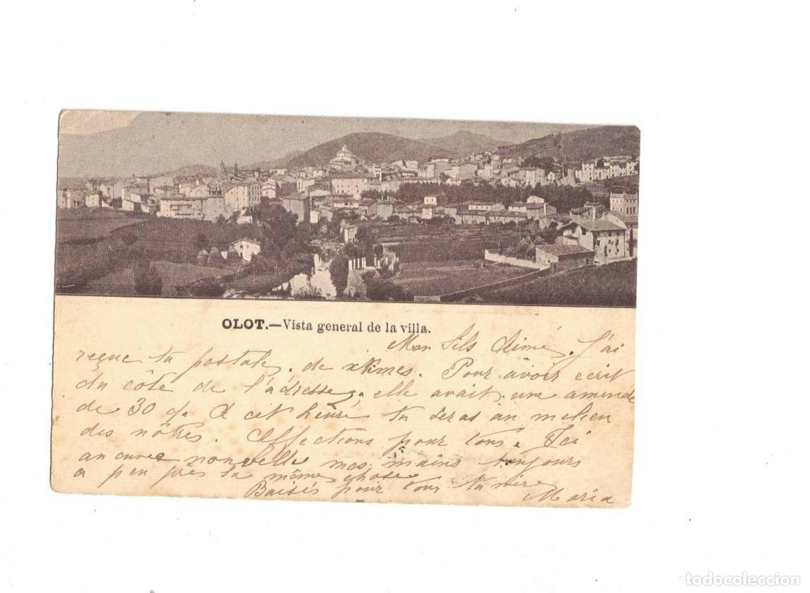 Postales: OLOT. VISTA GENERAL DE LA VILLA. ANTERIOR A 1900