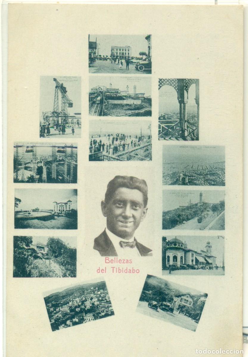 Postales: BARCELONA. BELLEZAS DEL TIBIDABO. HACIA 1920. MUY RARA.