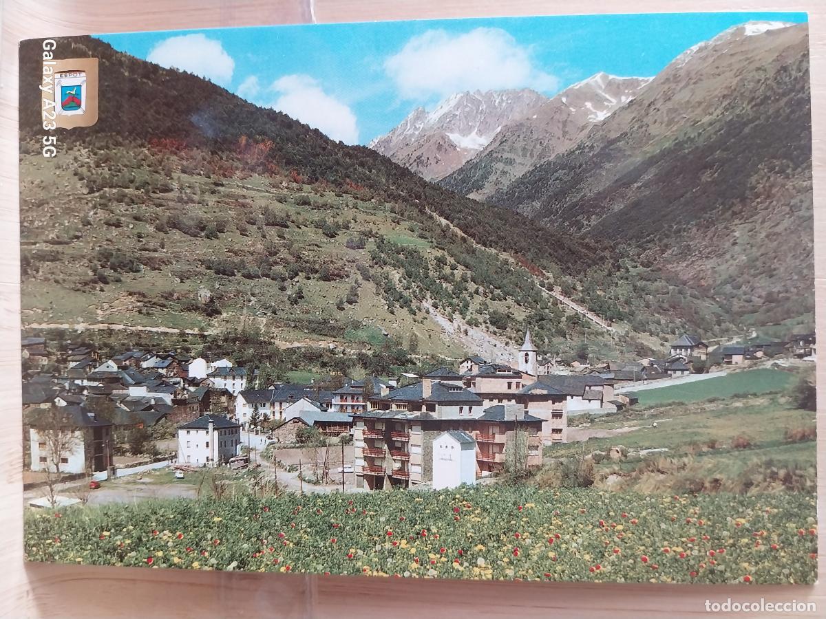 Postales: ESPOT VALL&acute;D ESPOT PIRINEO CATALAN ED FISA 86 SC ORIGINAL PUEBLO
