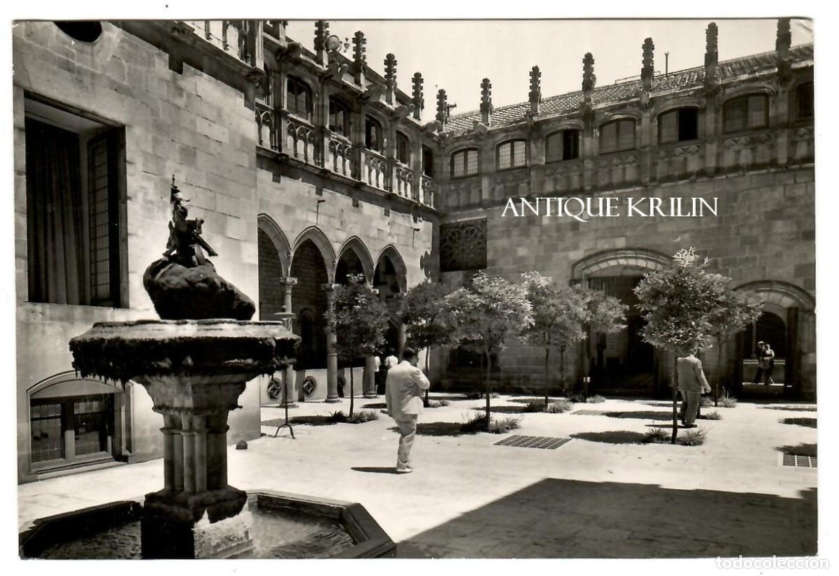 Postales: BARCELONA N&ordm; 74 LA DIPUTACION , PATIO DE LOS NARANJOS / BEASCOA - RODRIGUESZ / FRANQUEADA