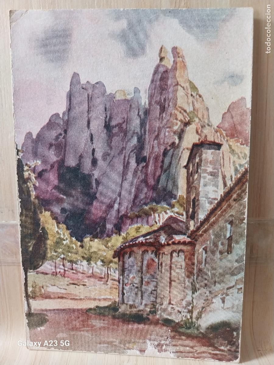 Postales: MONTSERRAT SANTA CECILIA ED FENIX COMP COMERCIAL POSTAL ILUSTRACION SC ORIGINAL