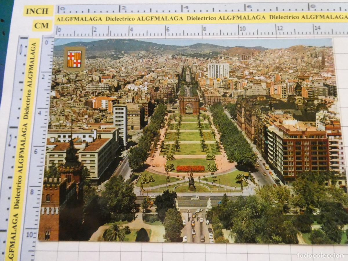 Postales: POSTAL DE BARCELONA. A&Ntilde;O 1976 SAL&Oacute;N DE V&Iacute;CTOR PRADERA 321 ESCUDO ORO. 571