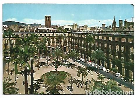 Postales: PLAZA REAL - ROYAL SQUARE.- BARCELONA