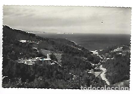Postales: PANORAMA DEL ALBERGUE DEL S.E.U.,PLAYA DE LA RIERA Y LAS ISLAS MEDAS.- BAGUR