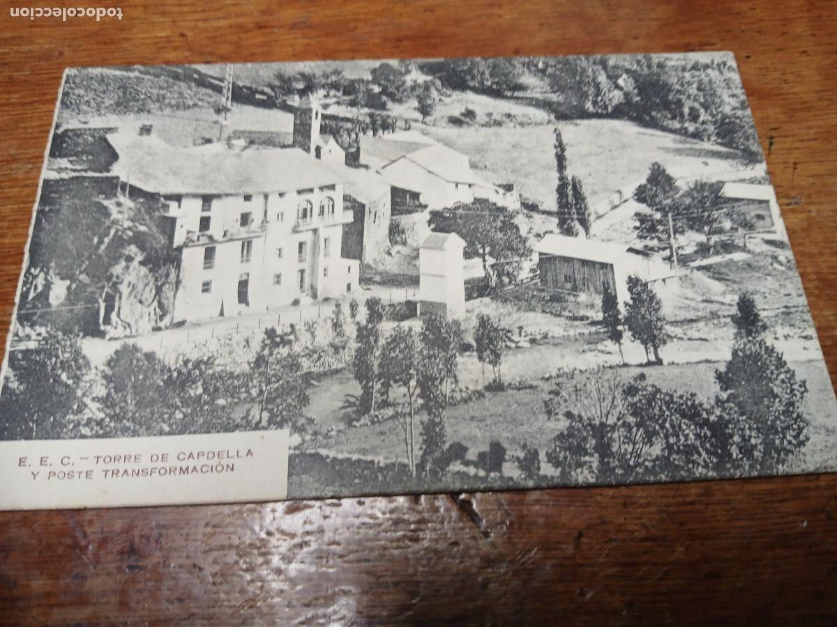Postales: postal torre de capdella, cabdella, e.e.c. y poste transformacion