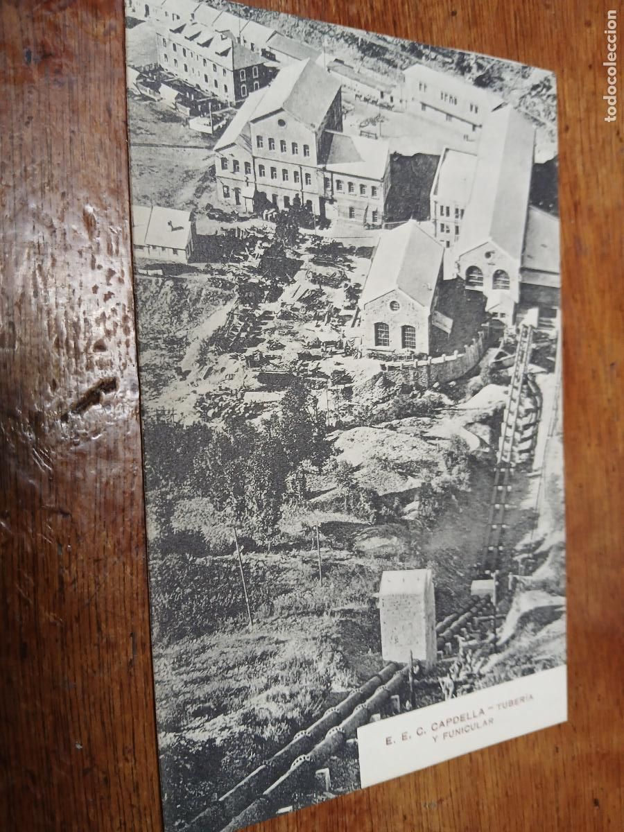 Postales: postal e.e.c capdella, cabdella, tuberia y funicular