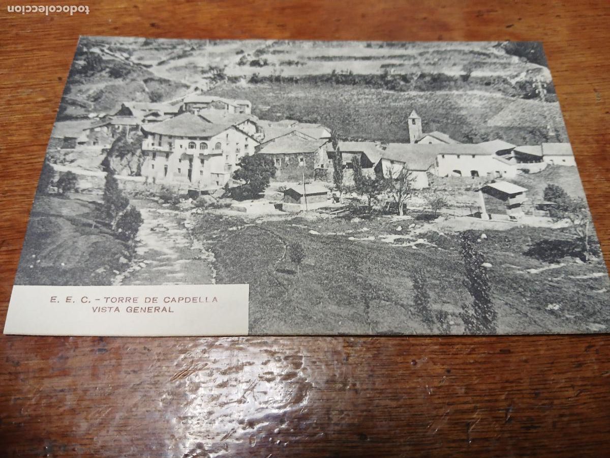 Postales: postal e.e.c. torre de capdella, cabdella, vista general