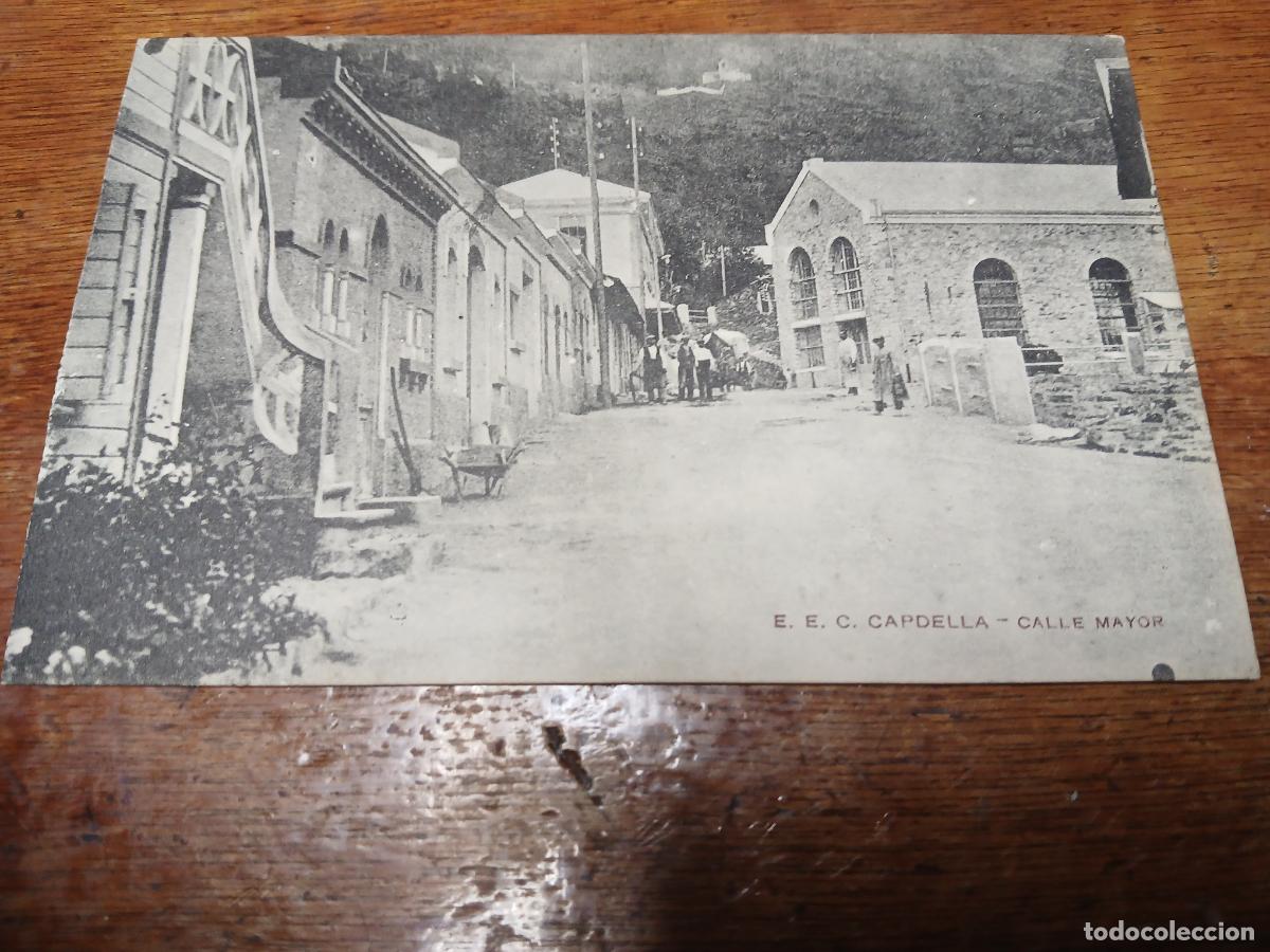 Postales: postal e.e.c. capdella, cabdella, calle mayor
