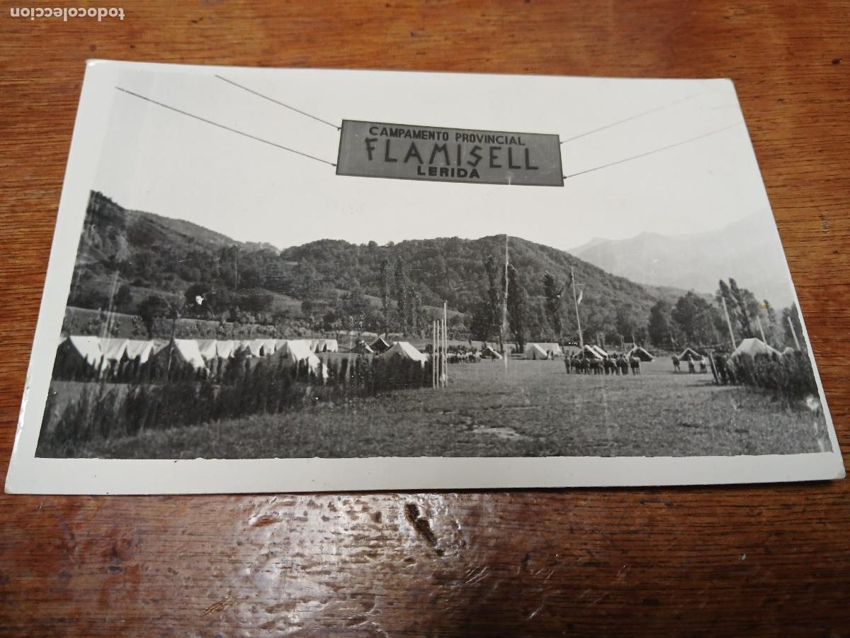 Postales: postal fotografica campamento provincial flamisell lerida (capdella)