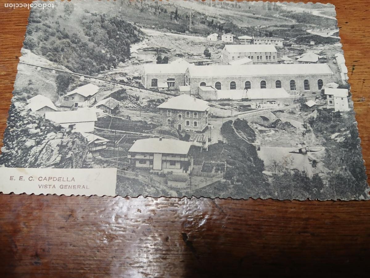 Postales: postal e.e.c. capdella, cabdella, vista general