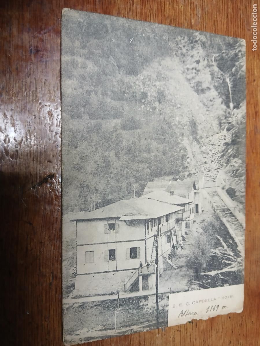 Postales: postal e.e.c. capdella, cabdella, hotel