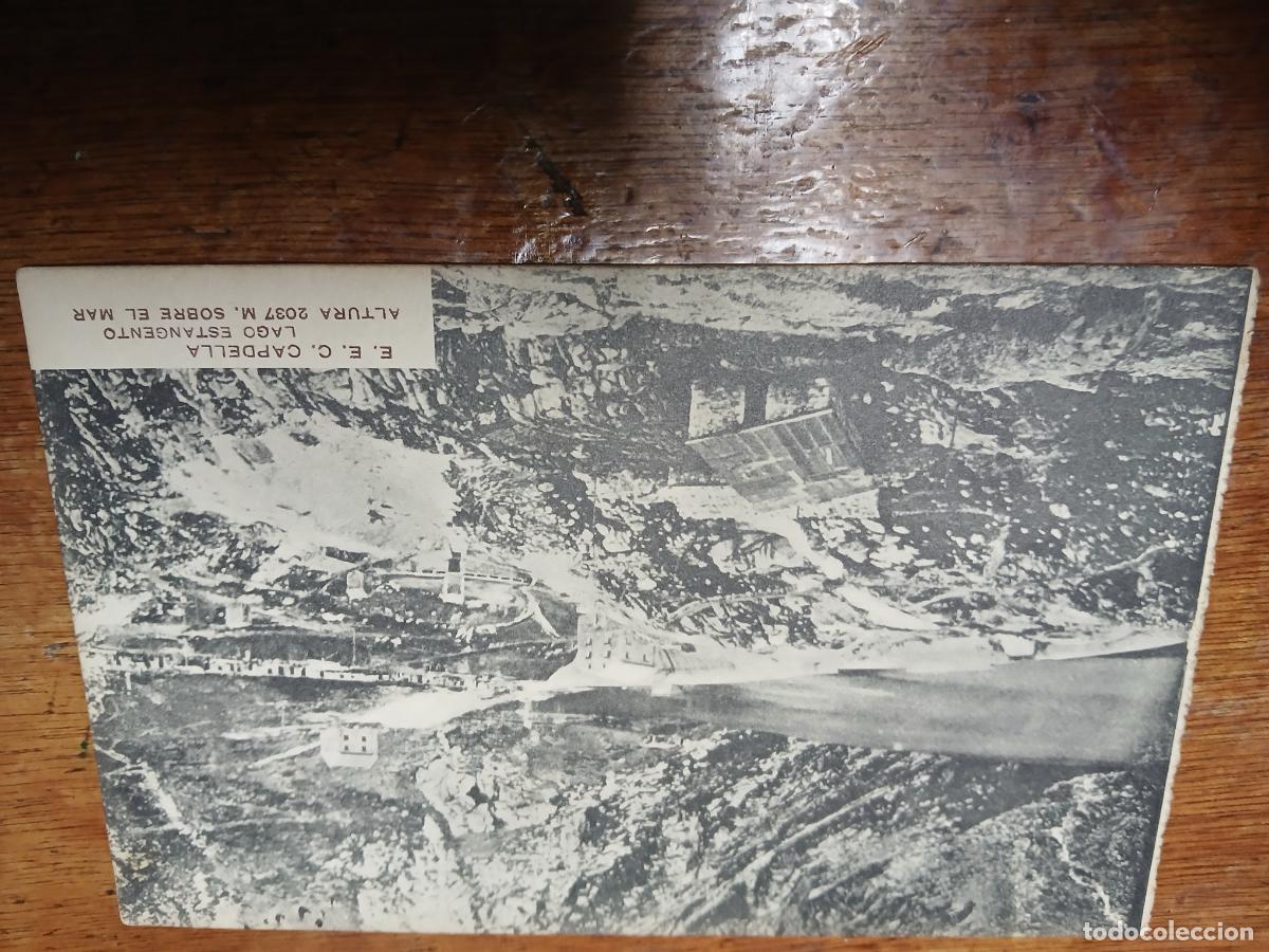 Postales: postal e.e.c. capdella, cabdella, lago estangento altura 2037 m.
