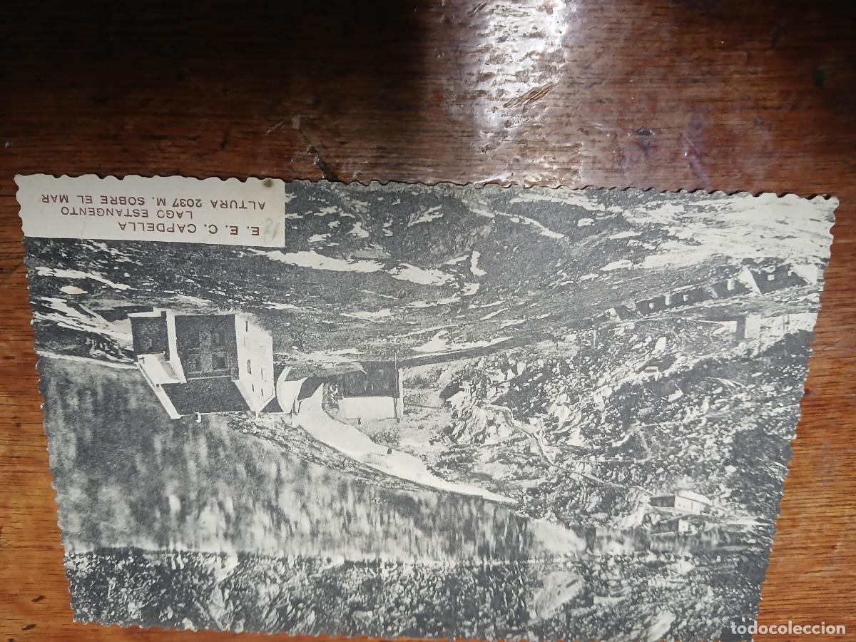Postales: postal e.e.c. capdella, cabdella, lago estangento altura 2037 m.