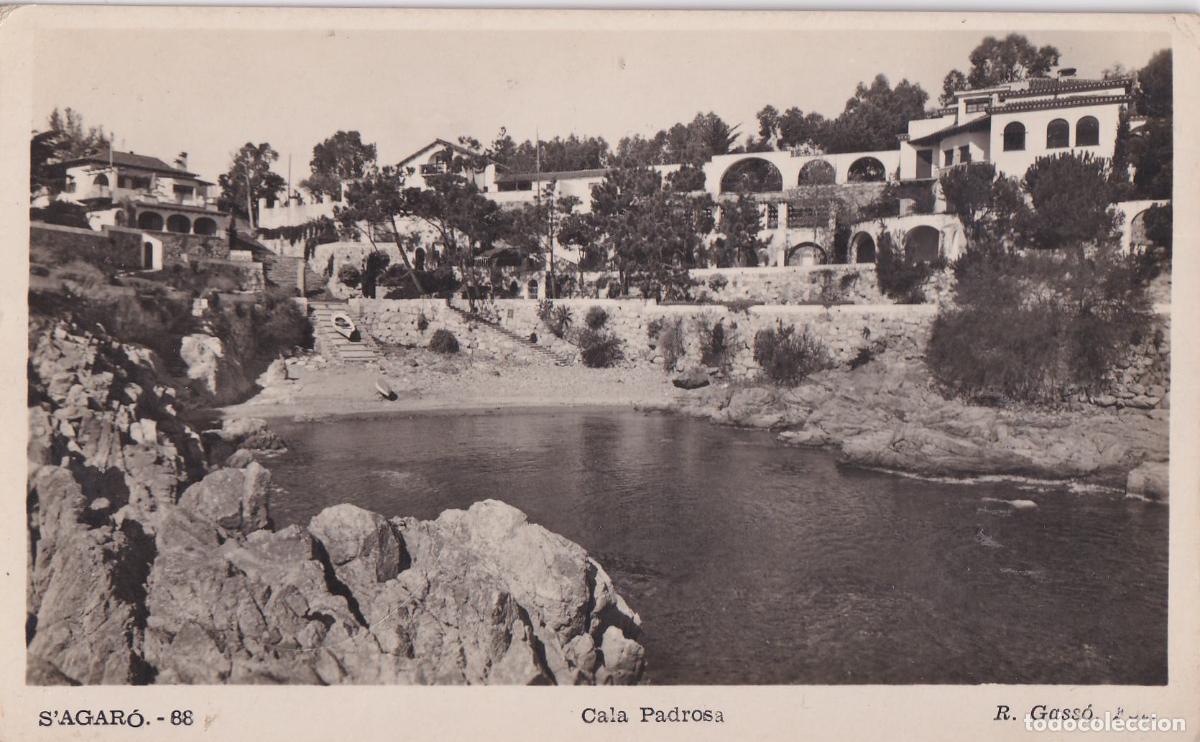 Postales: S'AGAR&Oacute; (GIRONA) CALA PADROSA - R.GASS&Oacute; FOT.68 - S/C