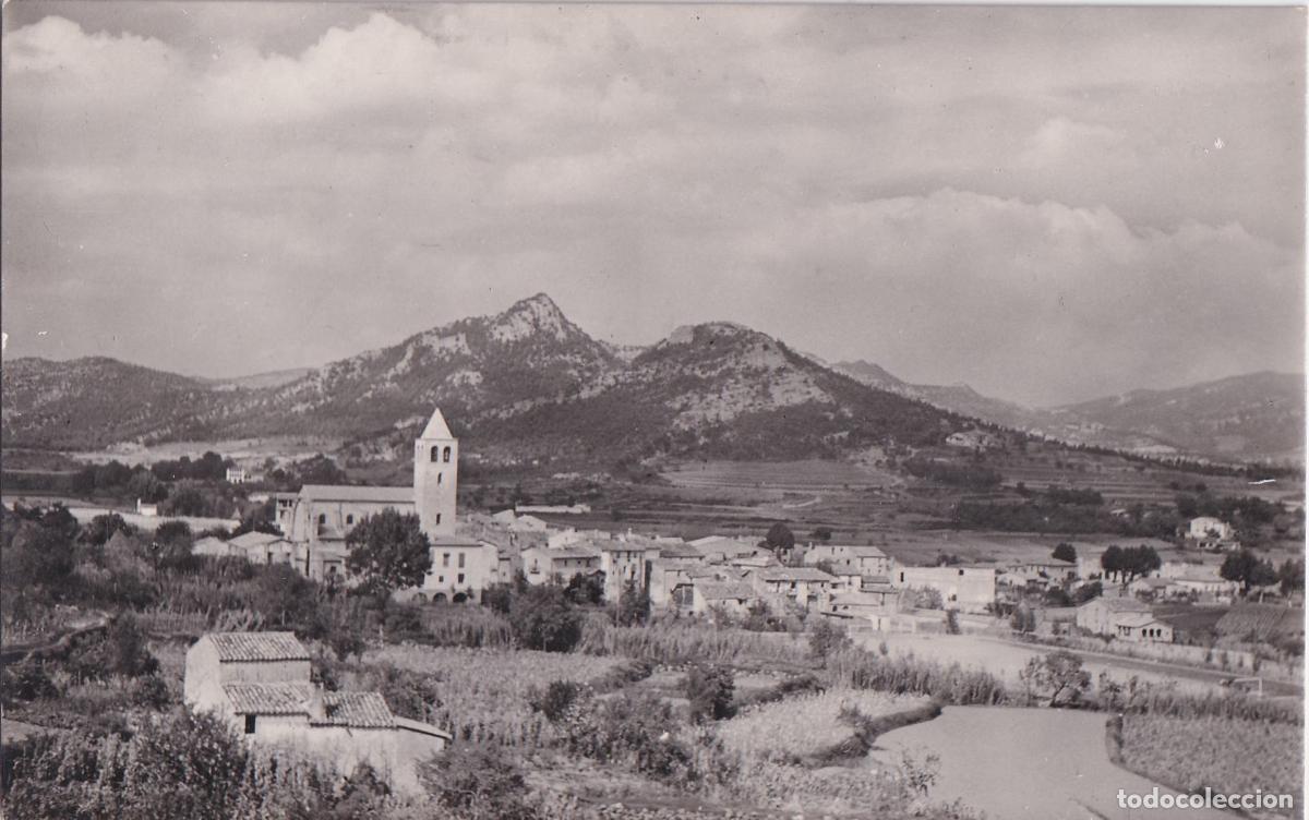 Postales: LES PLANES D'HOSTOLES (GIRONA) VISTA PARCIAL - ED. FOTOGR&Aacute;FICAS BOSCH - CIRCULADA