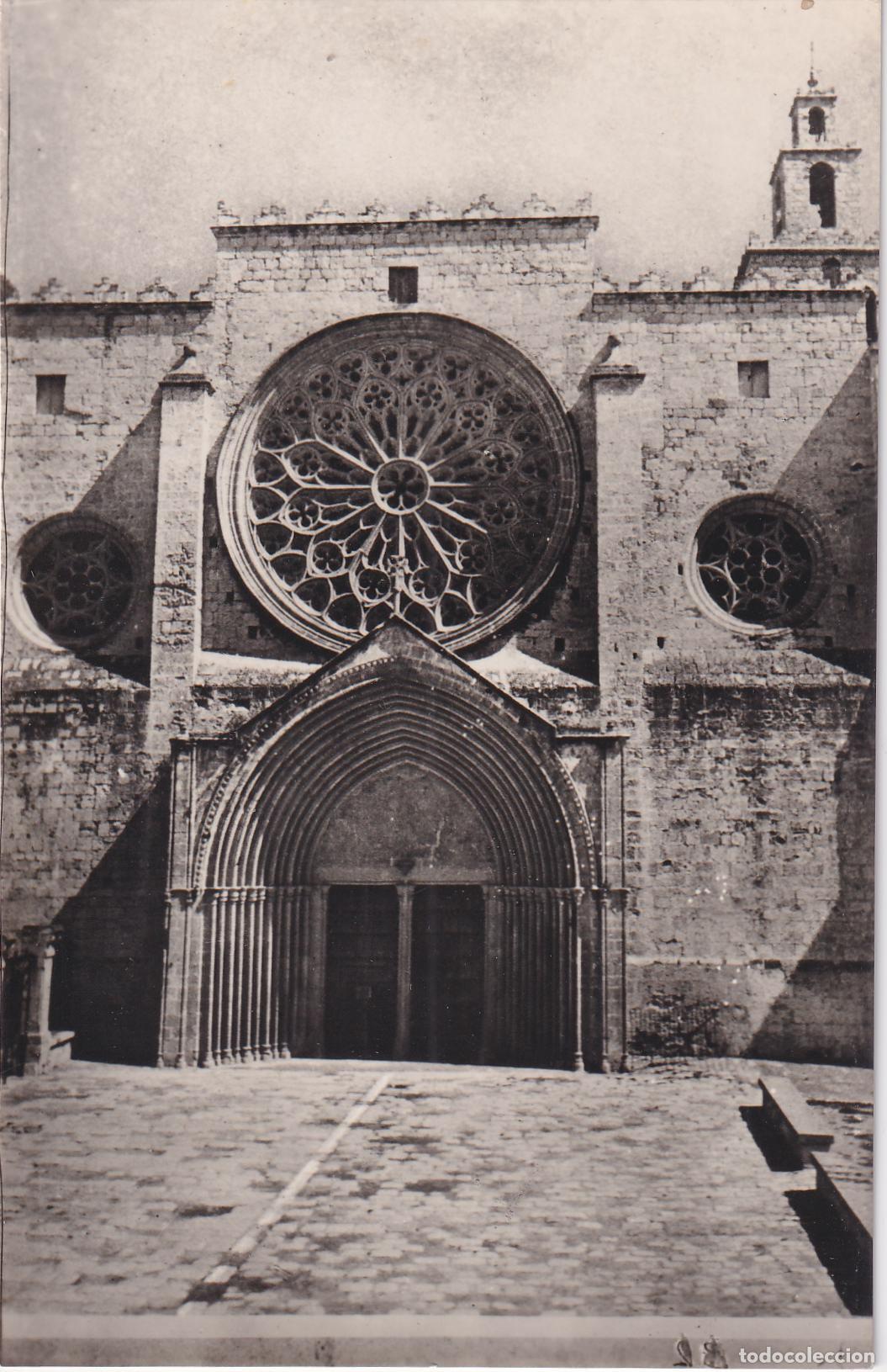 Postales: SANT CUGAT DEL VALL&Egrave;S (BARCELONA) FACHADA REAL MONASTERIO &ndash; FOT. CABANAS N&ordm;13 &ndash; S/C