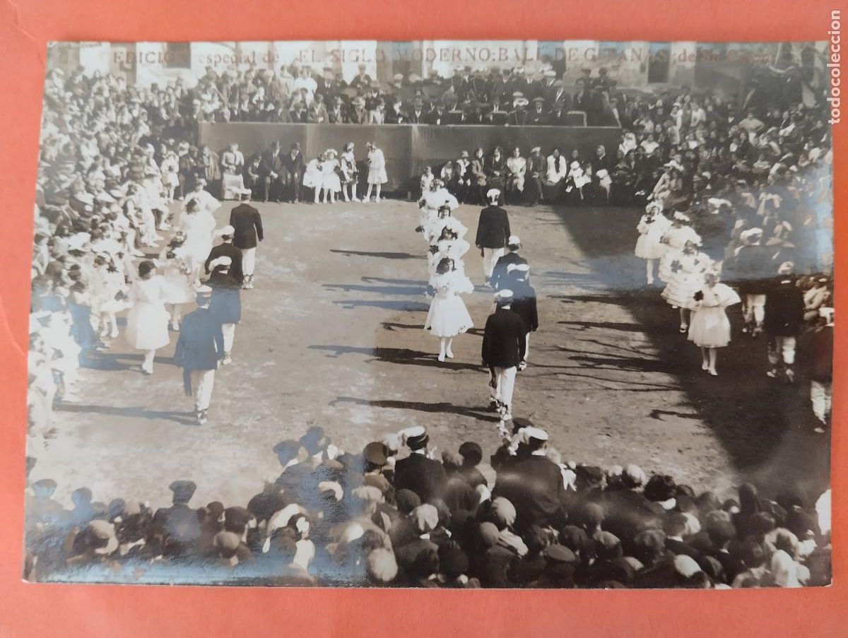Postales: POSTAL FOTOGRAFICA EDICION ESPECIAL EL SIGLO MODERNO. BALL DE GITANAS. SAN CELONI.