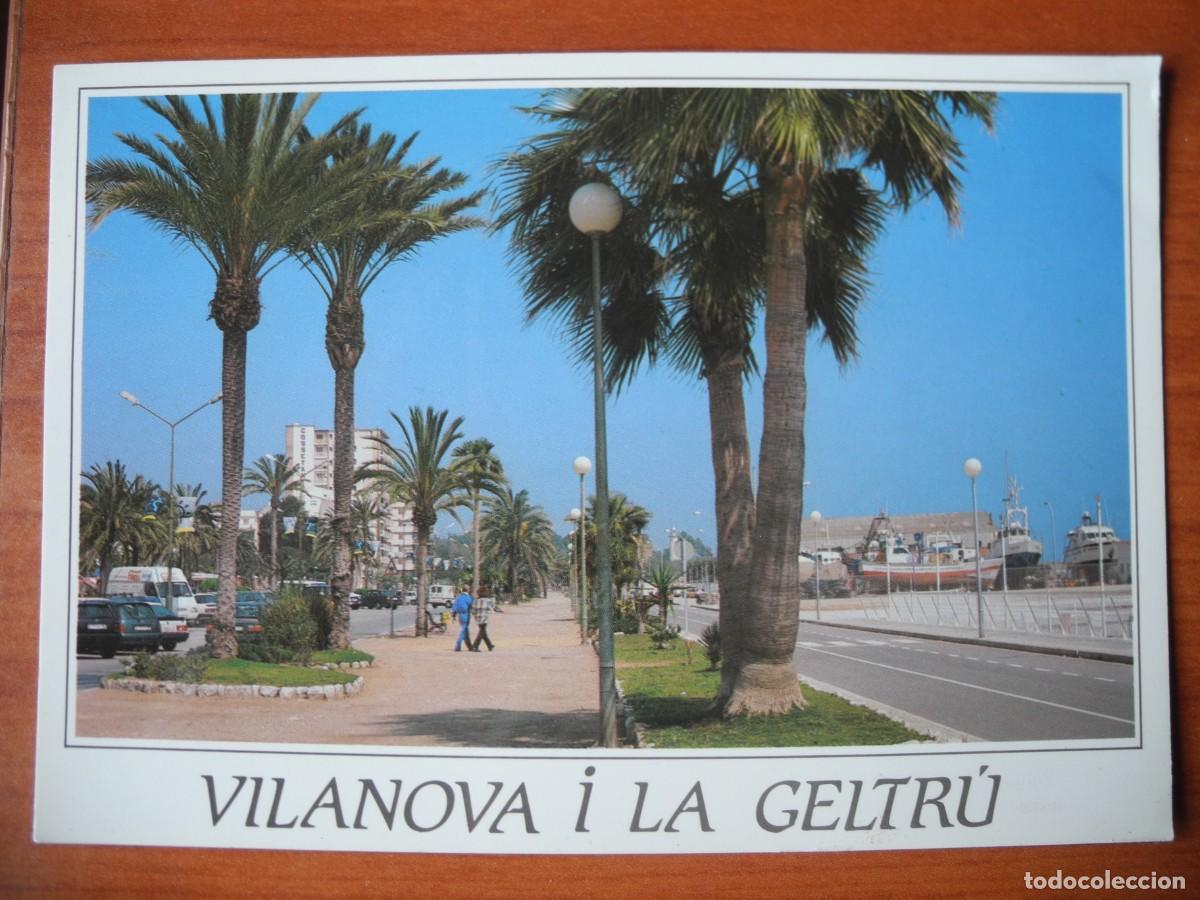 Postales: Vilanova i la Geltr&uacute;. Paseo mar&iacute;timo. n. 5401. Circulada 1993.