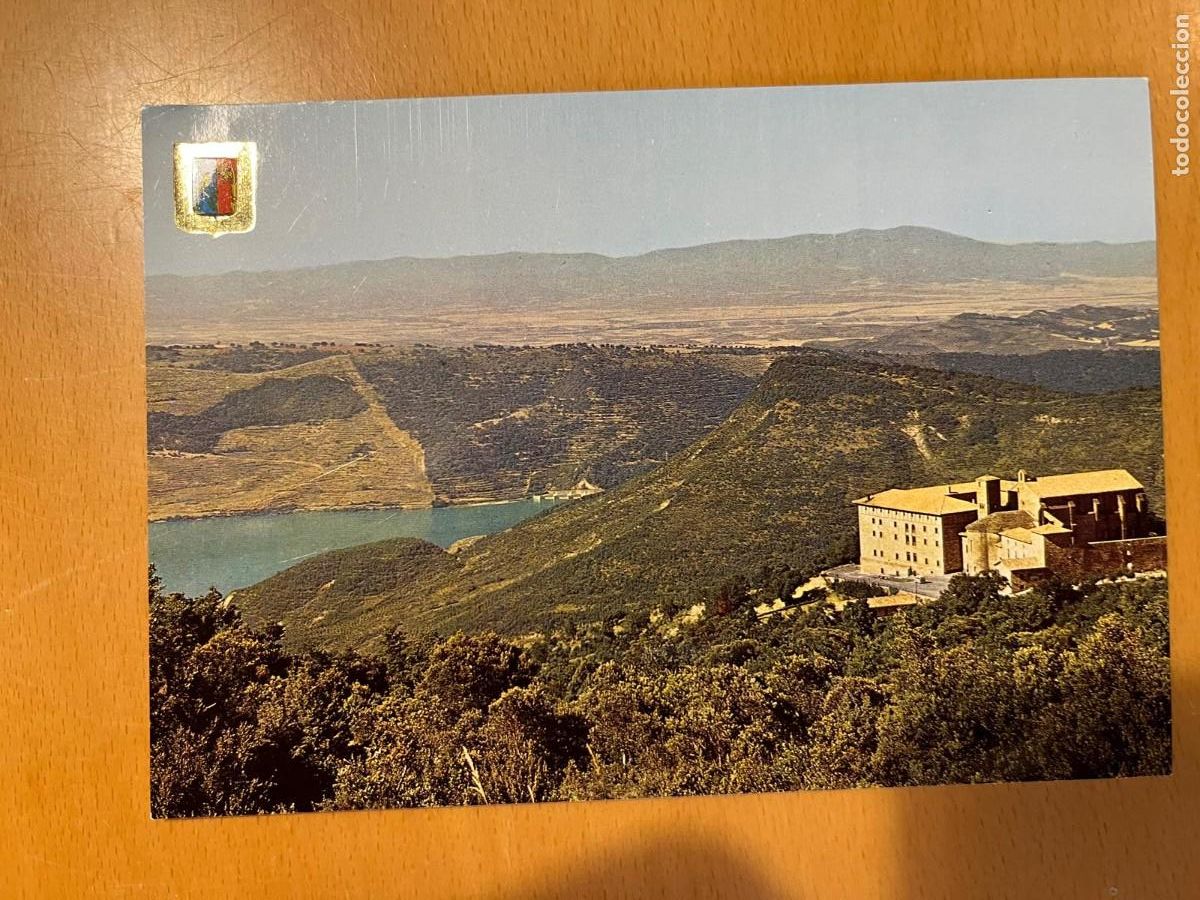 Postales: Monasterio de san salvador de Leyre Yesa Navarra sin circular