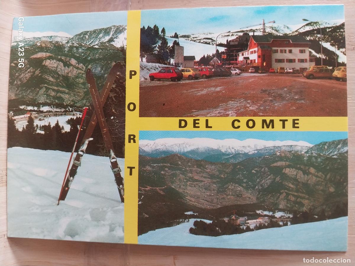 Postales: PORT DEL COMTE ESTACIO DE ESQUI ED SOBRERROCA 1 SC ORIGINAL ANIMADA ESQUIADONES MONTA&Ntilde;ISMO