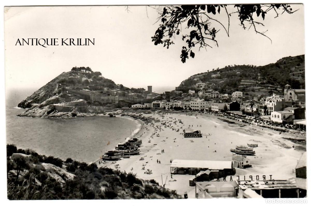 Postales: COSTA BRAVA N&ordm; 10831 TOSSA DE MAR , VISTA DE LA PLAYA / EDICION ZERKOWITZ / FRANQUEADA