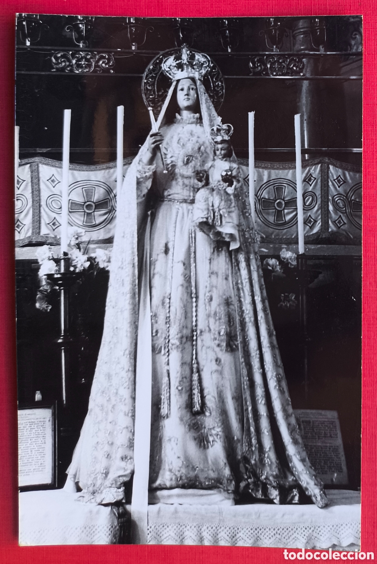 Postales: BARCELONA MARE DE DEU DE LA BONANOVA BARRI SANT GERVASI POSTAL FOTOGR&Aacute;FICA ARXIU CUY&Aacute;S C. 1950