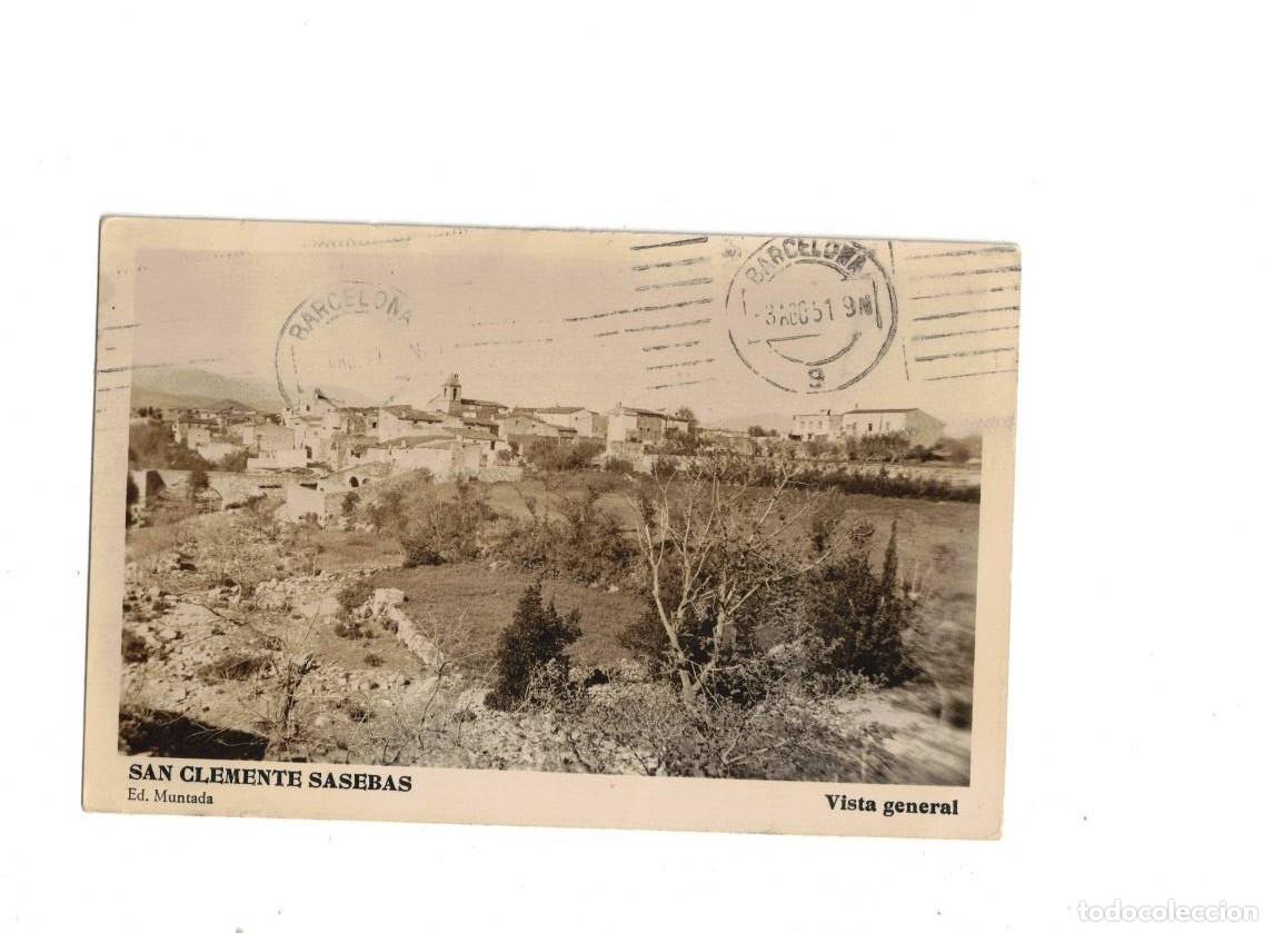 Postales: SAN CLEMENTE SASEBAS. VISTA GENERAL. ED. MUNTADA
