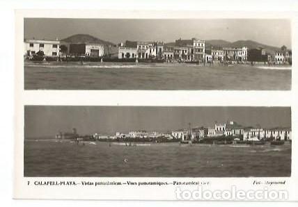 Postales: ANTIGUA POSTAL 7 ALAFELL PLAYA VISTA PANORAMICA FOTO RAYMOND ESCRITA 1953