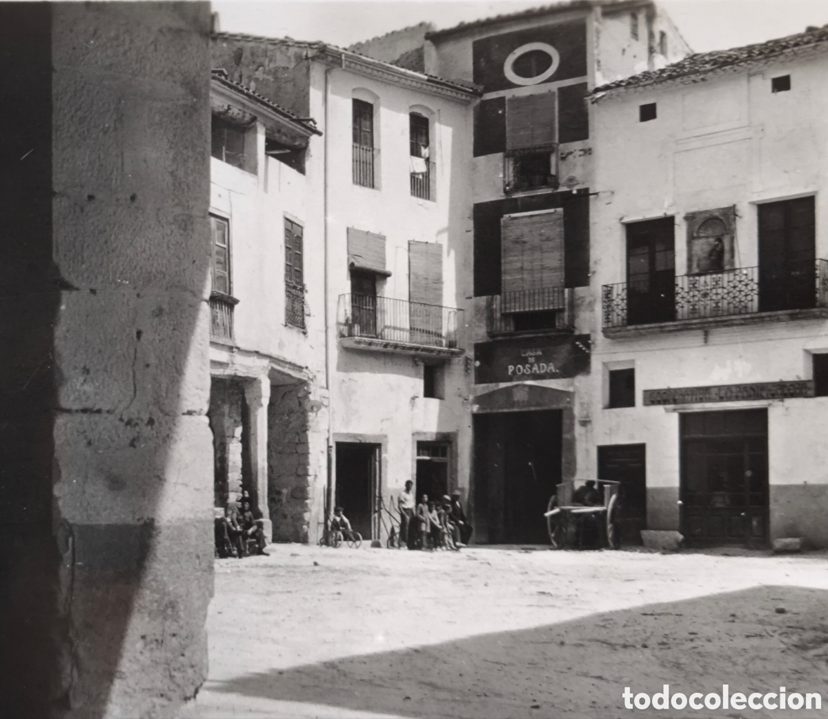 Postais: CORNUDELLA PLA&Ccedil;A DE LA VILA POSTAL FOTOGR&Aacute;FICA TARRAGONA C. 1955