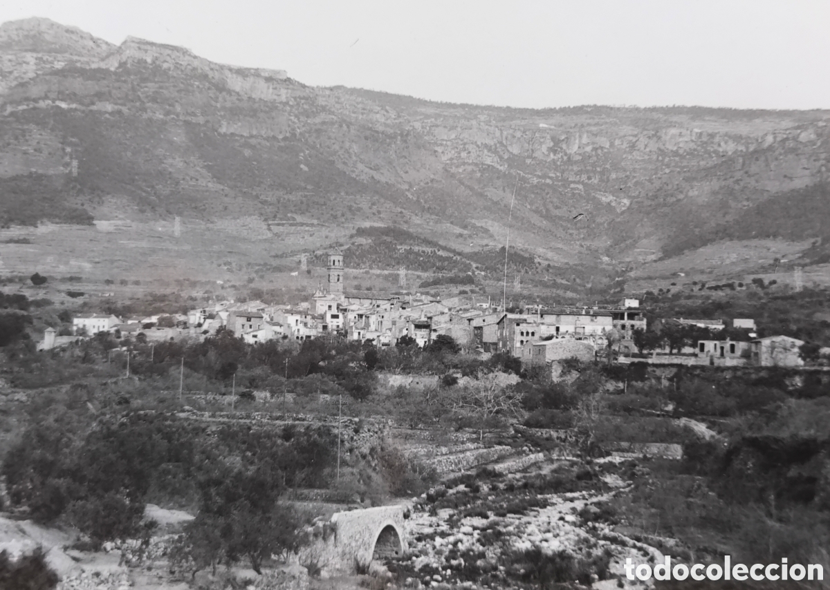 Postales: VILAPLANA VISTA GENERAL POSTAL FOTOGR&Aacute;FICA FOT. TOST TARRAGONA C. 1955