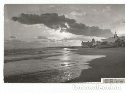 Postales: ANTIGUA POSTAL CALAFELL PLAYA ATARDECER ESCRITA 1954
