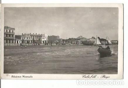 Postales: ANTIGUA POSTAL CALAFELL PLAYA EDICION MISERACHS ESCRITA 1953