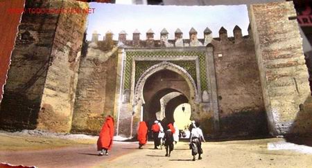 Postales: ANTIGUA POSTAL DE FEZ  - PUERTA - Foto 1