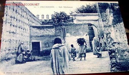 Postales: ANTIGUA POSTAL DE FEZ  - DJEDID - Foto 1