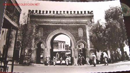 Postales: ANTIGUA POSTAL DE FEZ  - PUERTA - Foto 1