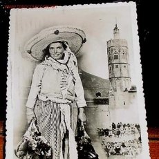 Postales: ANTIGUA POSTAL MARRUECOS ESPAÑOL - TIPOS MARROQUIES - FOTO RUBIO - CIRCULADA AÑOS 40