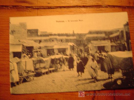 Postales: Postalde Tetuan- El Mercado Moro - Foto 1