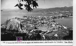 Postales: POSTAL DE CEUTA EL ITSMO DE CEUTA - Foto 1