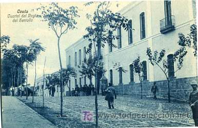 Postales: CEUTA, CUARTEL DEL REGTO DEL SERRALLO,              P17262 - Foto 1