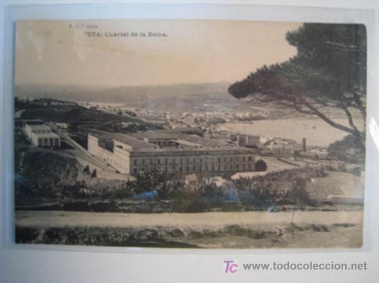 Postales: CEUTA: CUARTEL DE LA REINA. POSTAL - Foto 1