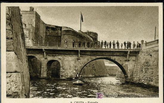 Postales: TARJETA POSTAL DE CEUTA, ENTRADA - Foto 1